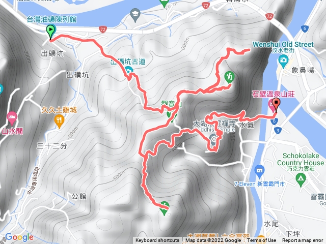 苗栗出礦坑+汶水山+金童玉女山+法雲禪寺