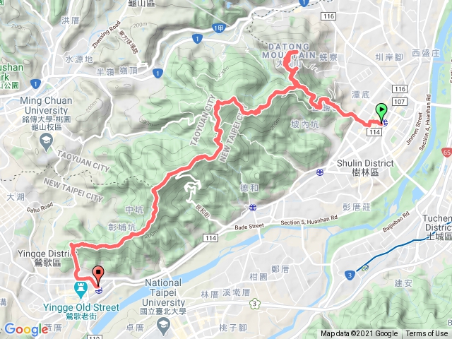 樹林至鶯歌大縱走