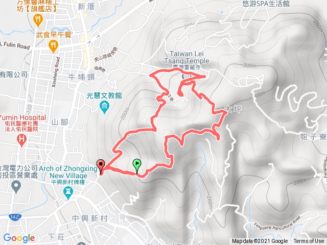 中興新村虎山步道