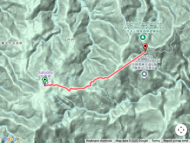加太縱走D2預覽圖