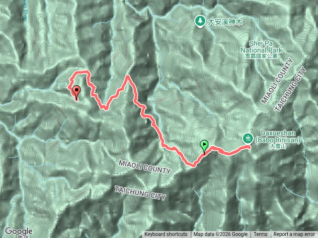 雪山西陵d3-匹匹達-大雪山-17k營地預覽圖