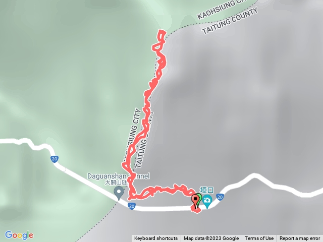 1110319南橫關山嶺山