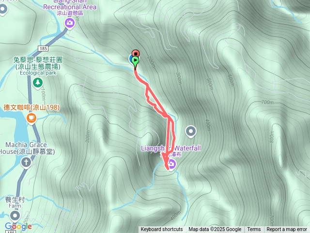 涼山瀑布預覽圖