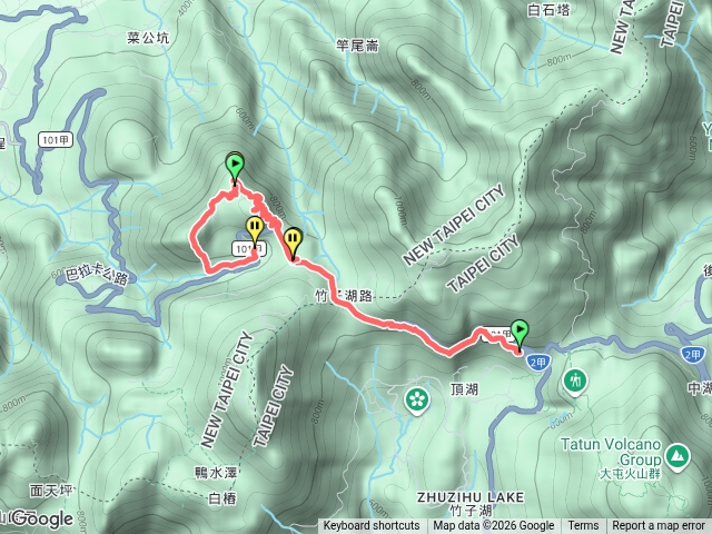 菜公坑山、百拉卡山(枕頭山)、十八彎古道20260830預覽圖