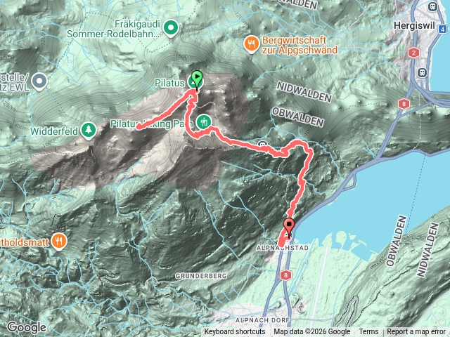 皮拉圖斯山  健行