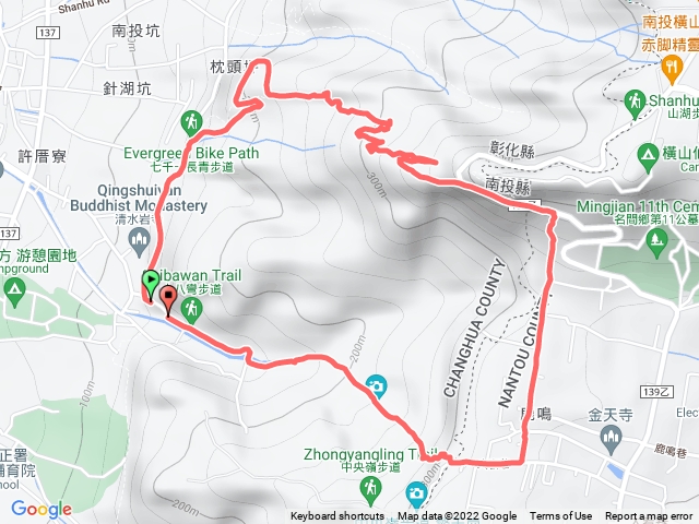 清水岩7100環18彎古道