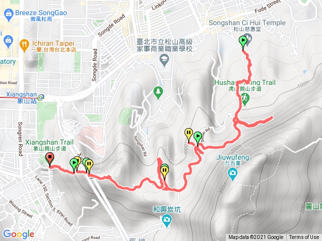 2021-01-26 四獸山步道