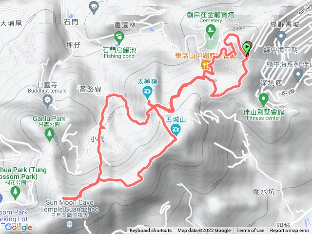 綠野香坡天上山
