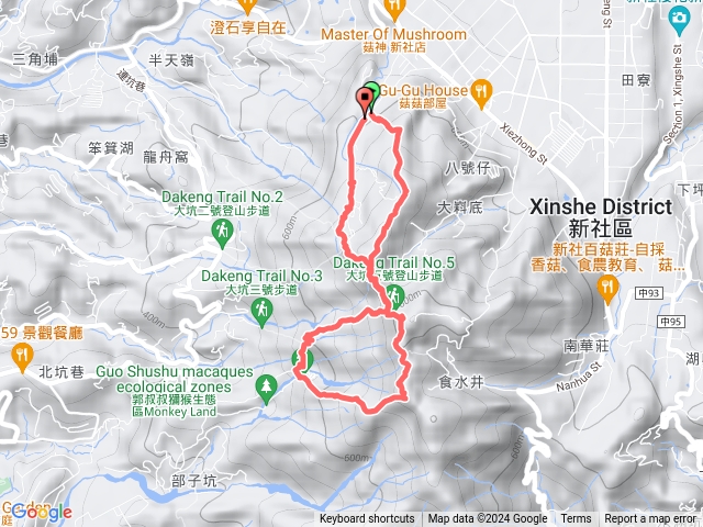 大坑5-1、4、5號步道