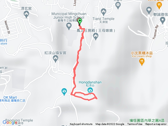 紅淡山三角點