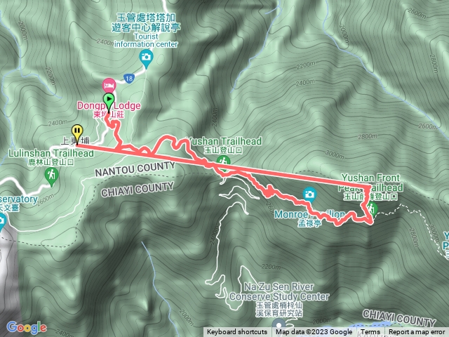 玉山前峰+塔塔加