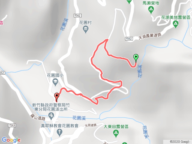 2020-04-18 新竹五峰鄉梅后蔓瀑布(回程)