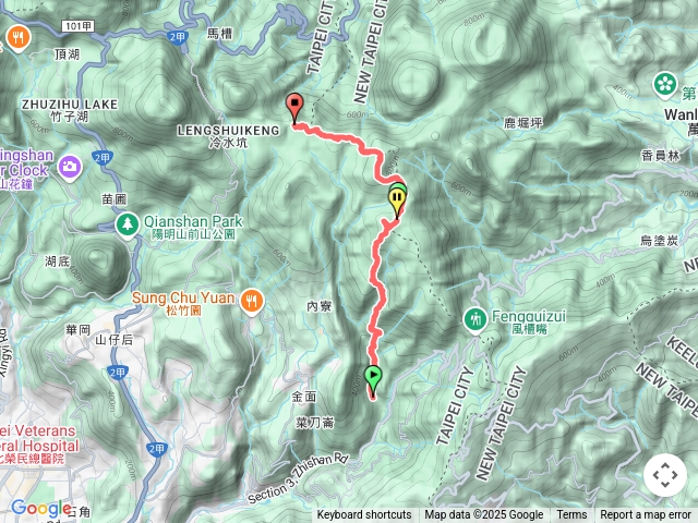 坪頂古圳、荷蘭古道、高頂山、北五指山、石梯嶺、擎天崗