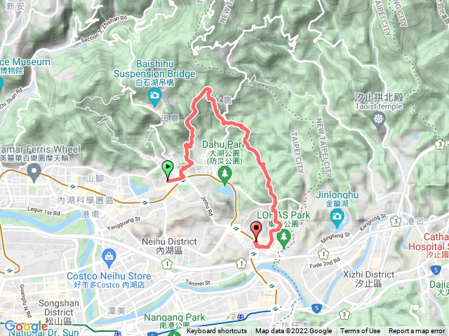 梘頭山~石崁山~牛稠尾西峰~牛稠尾山~青山岩