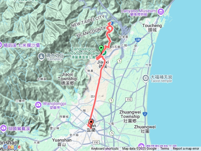 跑馬古道繞圓通寺回