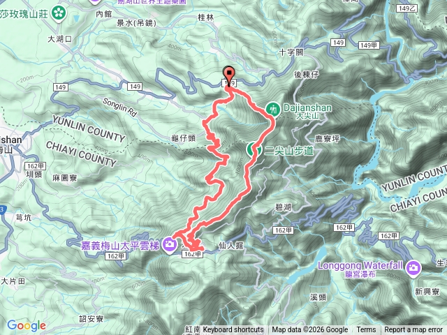 115.01.11.華山教育農園10-5步道走雲嘉六連峰大O型環走預覽圖