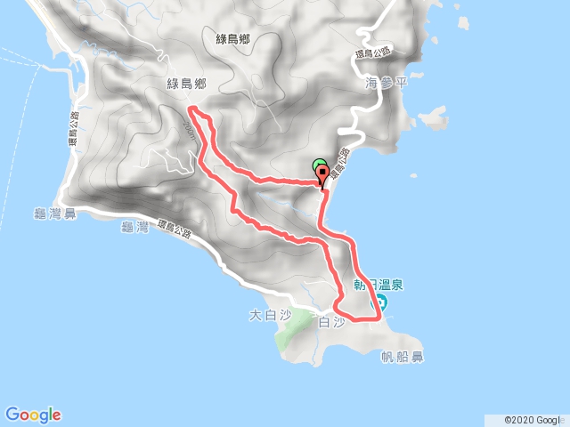 綠島 過山古道O型