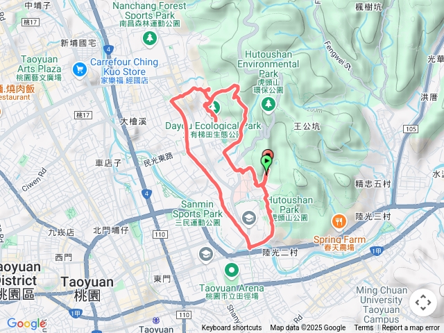 桃林步道～太極宮O型