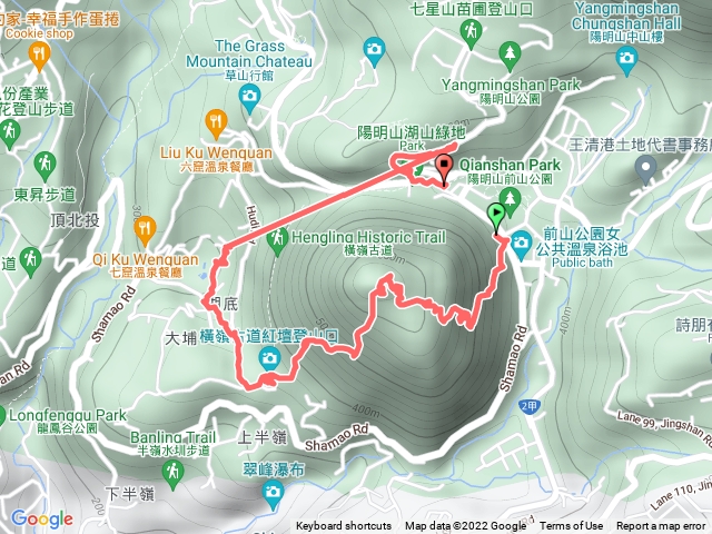 紗帽 橫嶺 半嶺 湖底四步道
