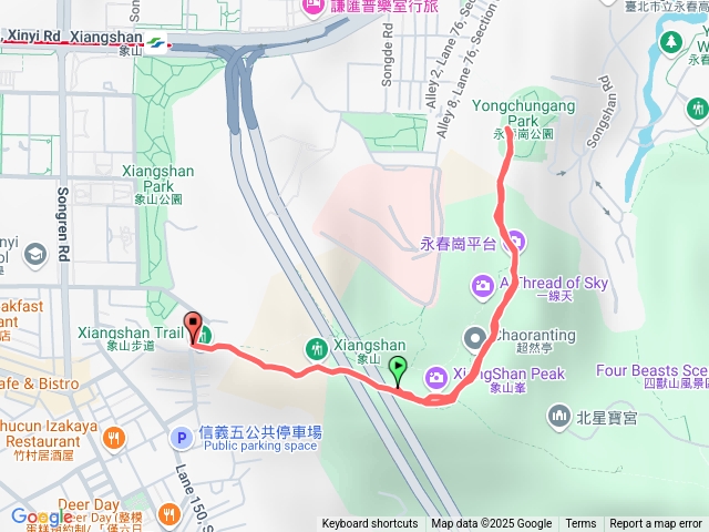 象山夜爬