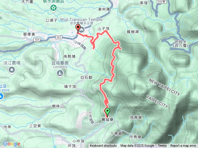 2024-12-28真聖宮面天大橫斷巴拉卡舊水管路山仔頂步道下天元宮預覽圖