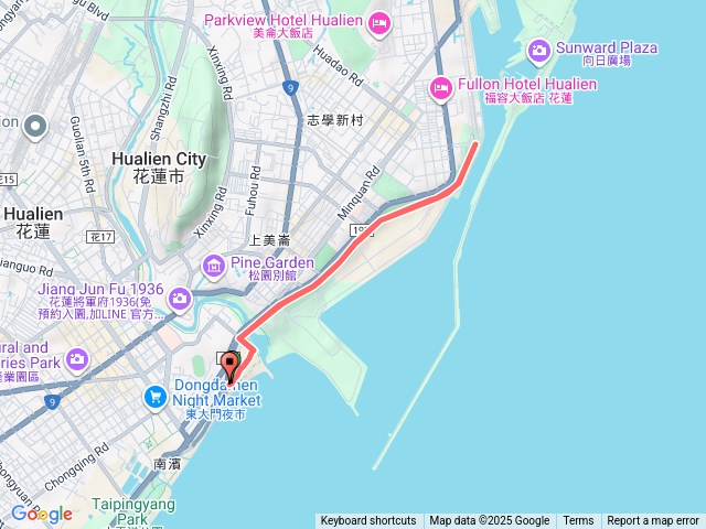 蔚藍兩潭曙光線