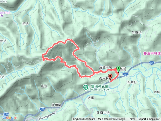 雙溪後番子坑溪步道