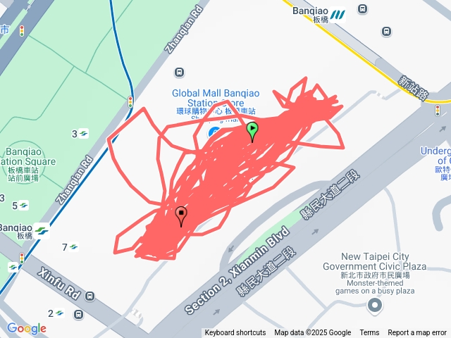板橋捷運蛇蛇走20250213