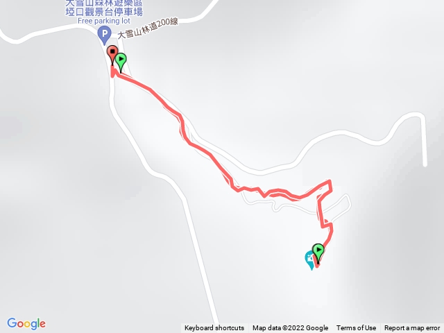 「步道悠遊」大雪山埡口觀景台步道（日出）
