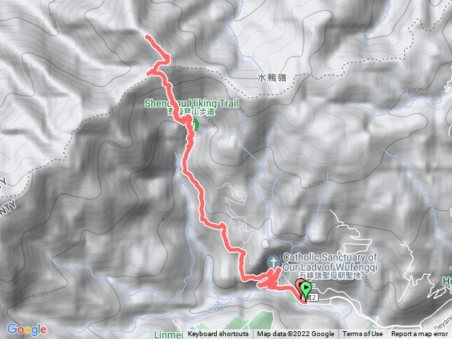 聖母山莊～三角崙山2022-0829