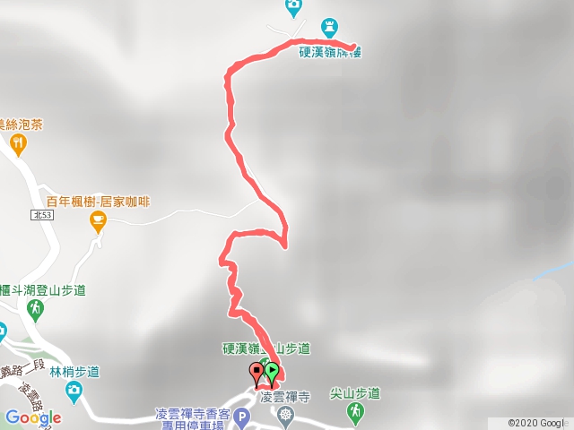 硬漢嶺登山步道