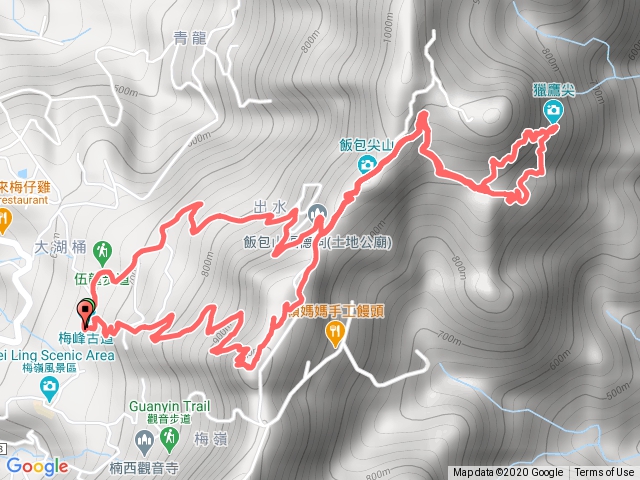 梅峰古道&獵鷹尖一線天2020