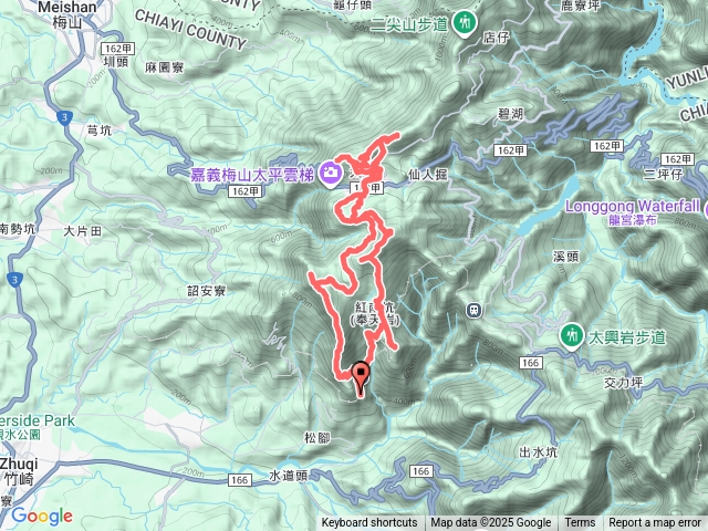 樟腦寮車站-獨立山-紅南坑山-大籠頂山-大籠頂西北峰-龜山-太平山西峰-太平山-梨子腳山-太紅公路-預覽圖