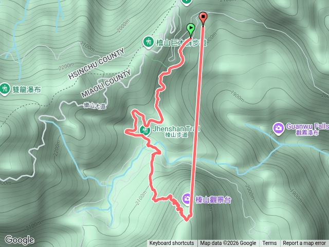 榛山登山步道預覽圖
