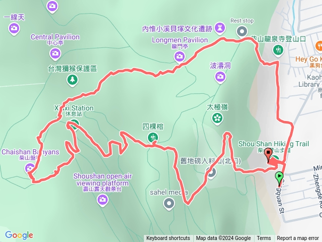 北壽山上好漢坡繞一繞預覽圖