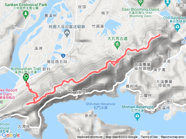 溪頭縱走