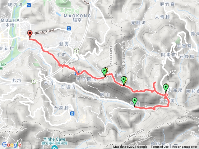 草湳-猴山岳-指南宮-政大