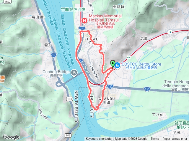 9月2日晚間健走