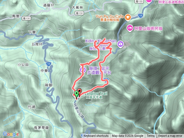 嘉義二延平步道有茶林山步道o繞預覽圖