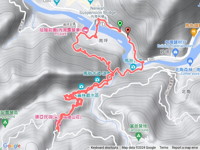 南坪、馬胎古道