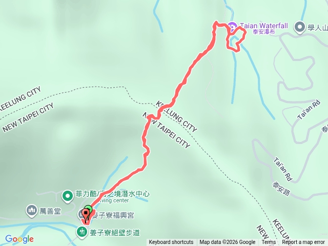 姜子寮福興宮→泰安瀑布預覽圖