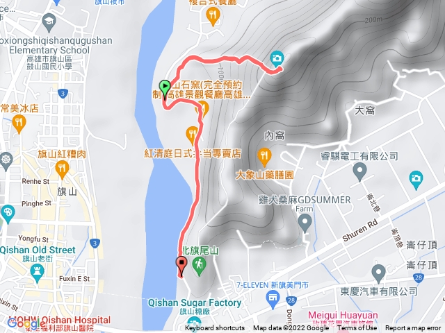 旗尾山第三登山步道