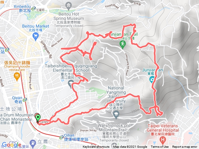 奇華山唭哩岸山群峰軍艦岩南峰軍艦岩丹鳳山群峰