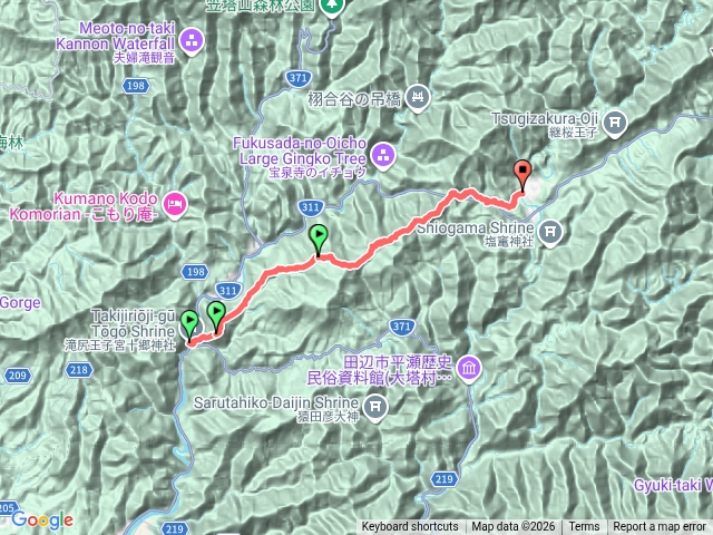 20260424熊野古道中辺路滝尻王子-近露王子