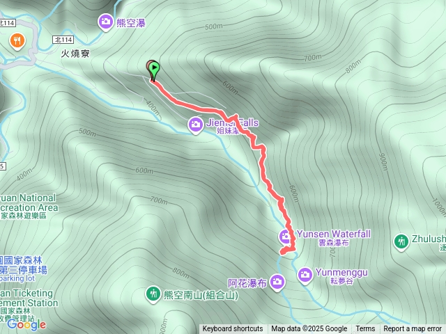 雲森瀑布步道預覽圖