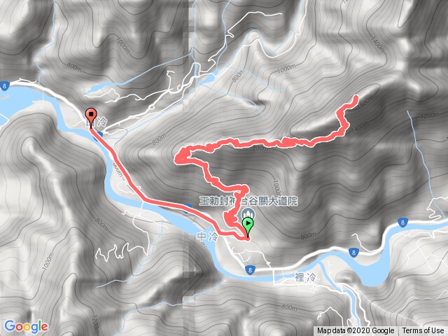 谷關七雄-東卯山
