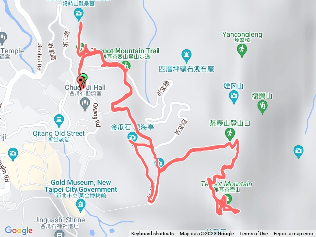 報時山、茶壺山