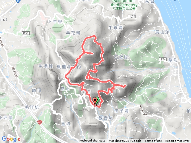 觀音山硬漢嶺O型縱走