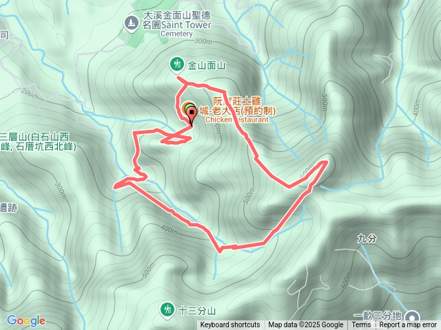 大溪金面山
