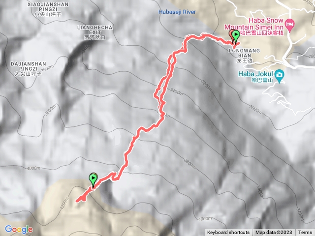 哈巴雪山(4200營地